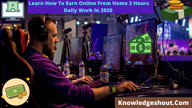 Learn How To Earn Online From Home 2 Hours Daily Work | knowledge Shout