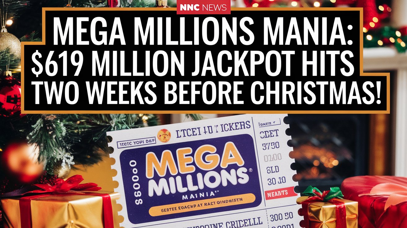 Mega Millions Mania: $619 Million Jackpot Hits Two Weeks Before Christmas!