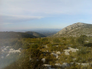 impresionantes las vistas del Garraf