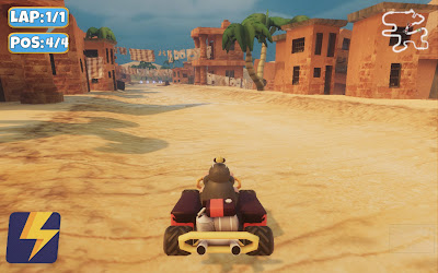 Moorhuhn Kart Game Screenshot 1