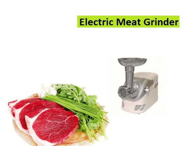 electric meat grinder