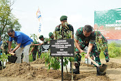 Kunjungi Community forest Di Cibenda Sukabumi , Begini Kata Pangkostrad