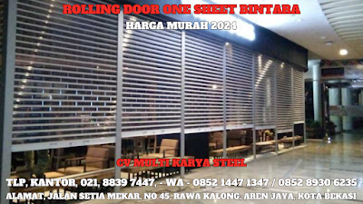 ROLLING DOOR ONE SHEET BINTARA HARGA MURAH 2024, ROLLING DOOR ONE SHEET BEKASI HARGA MURAH, ROLLING DOOR ONE SHEET SOLID HARGA MURAH, ROLLING DOOR ONE SHEET FULL PERFORATED HARGA MURAH, ROLLING DOOR ONSHEET BLUESCOPE HARGA MURAH, ROLLING DOOR ONE SHUTTER BINTARA HARGA MURAH, ROLLING DOOR ONE SHEET PER METER HARGA MURAH 2024