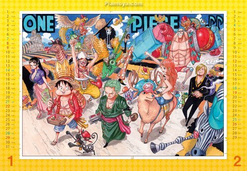 Calendrier One Piece 2012 by dq 003