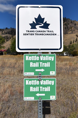 Trans Canada Trail Kettle Valley Rail BC.