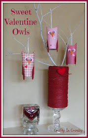 Valentine's Day, Paper Crafts, Owls
