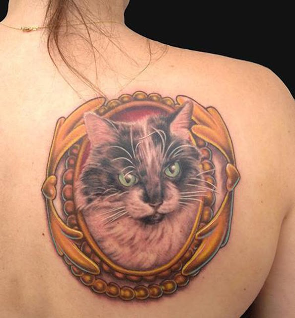 Criativas Tatuagens para quem ama os gatos