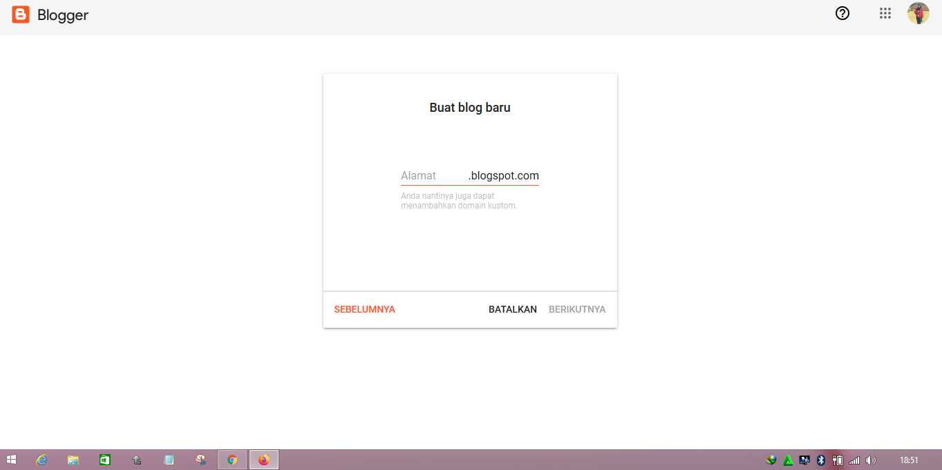 Tutorial Cara Buat Blog Gratis di Blogspot - hanalfa.com