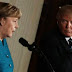 Donald Trump Us President and German Chancellor Angela Merkel do not agree on all diplomatic issues. (Chip Somodevilla/Getty Images)