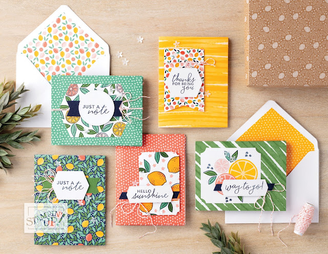 Simply Citrus Card Kit Stampin' Up