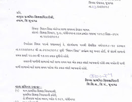 જૂનાગઢ જિલ્લો મિશન વિદ્યા અંતર્ગત શાળા સમયમાં ફેરફાર બાબત પરિપત્ર