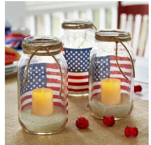 Memorial Day Shenanigans | DIY | Recipes | Summer | Holidays | Decor | Mason Jars | Flags