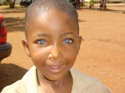 African tribes with blonde hair on hair