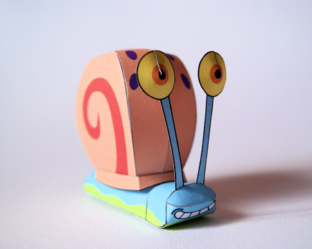 Gary the Snail Papercraft