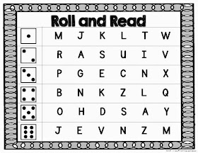 Roll and Read--Letters/Sounds