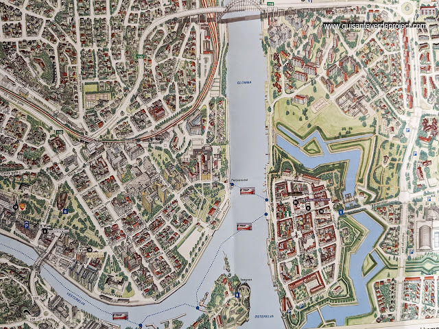 Plano de Fredrikstad - Noruega, por El Guisante Verde Project