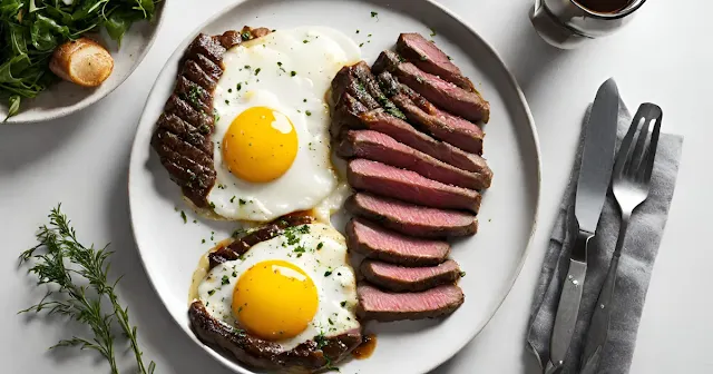 Steak and Eggs Recipe
