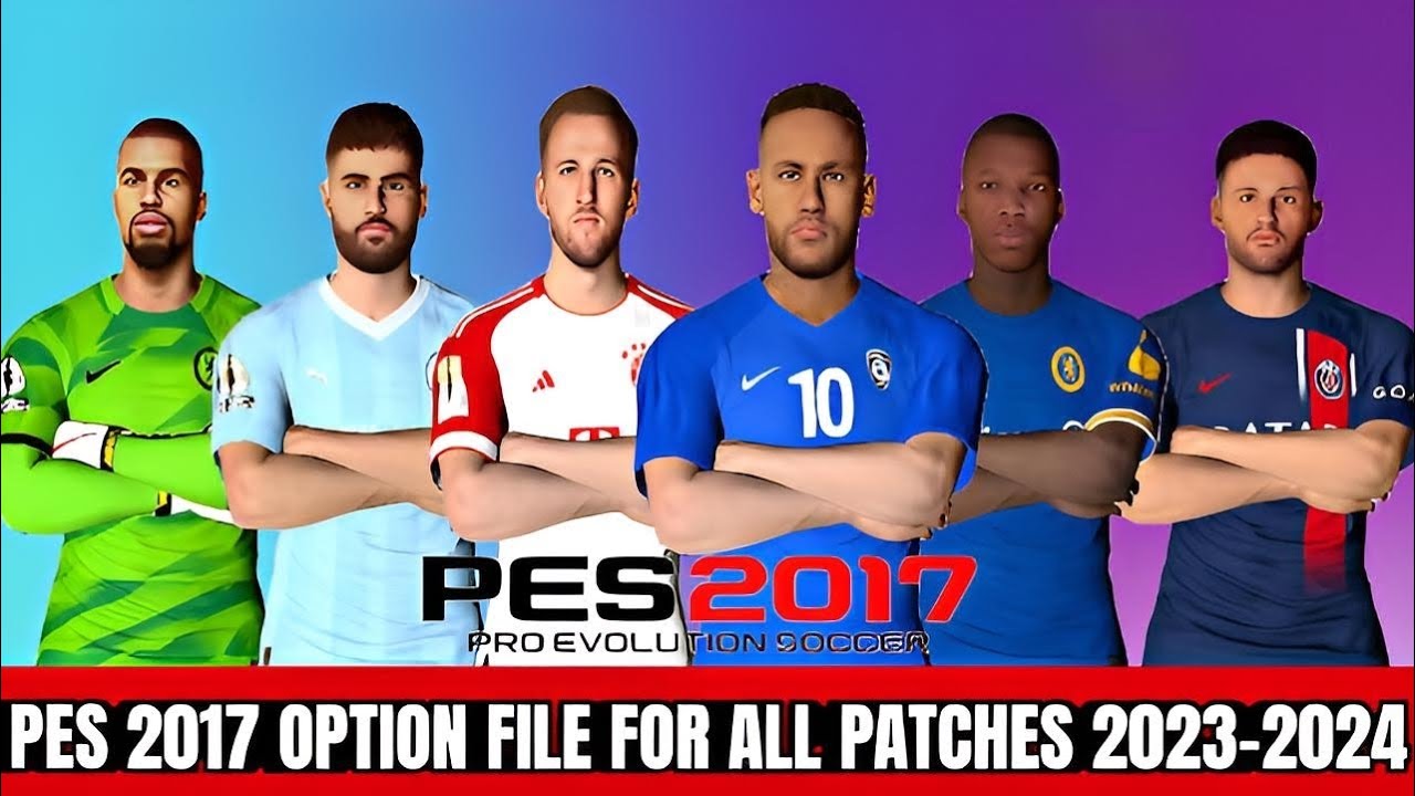 PES 2017, NEW OPTION FILE 2023 PROFESSIONAL PATCH V7.2, 1/16/23