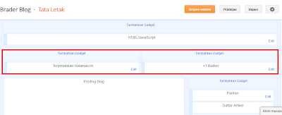 Cara Membuat Kolom Widget di Bawah Header