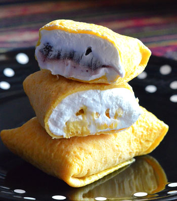 Izah Muffin Lover: Resepi Durian Crepe & Filling Cream Kastard