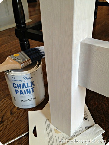 IKEA table to farmhouse table