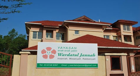 Yayasan Anak-Anak Yatim Wardatul Jannah telah ditubuhkan pada 19 Jun 