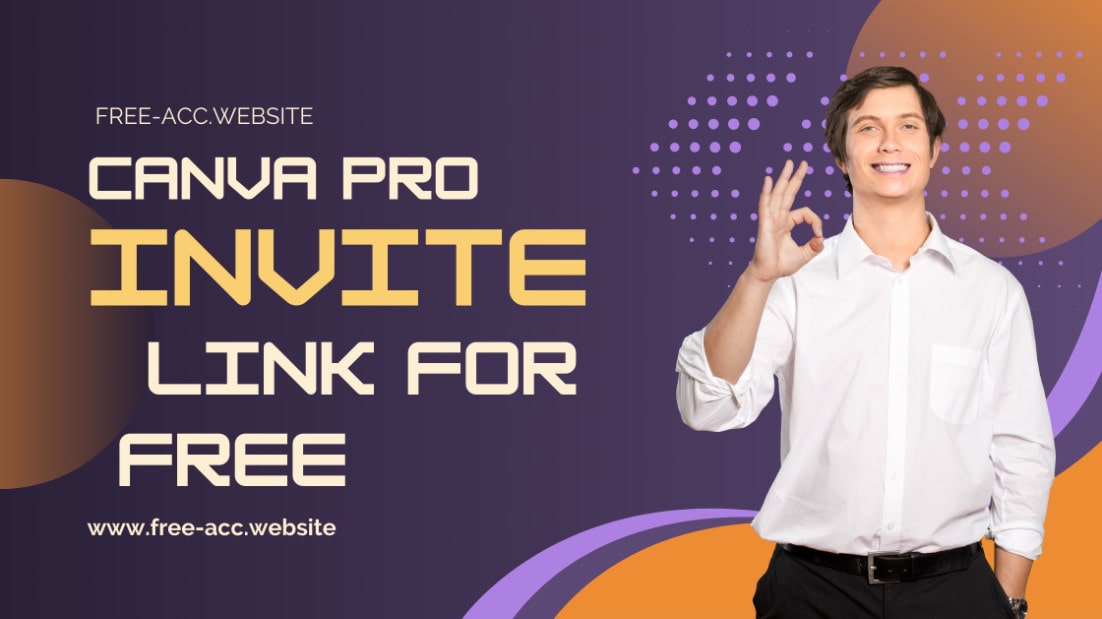 Canva Pro Invite Link For Free