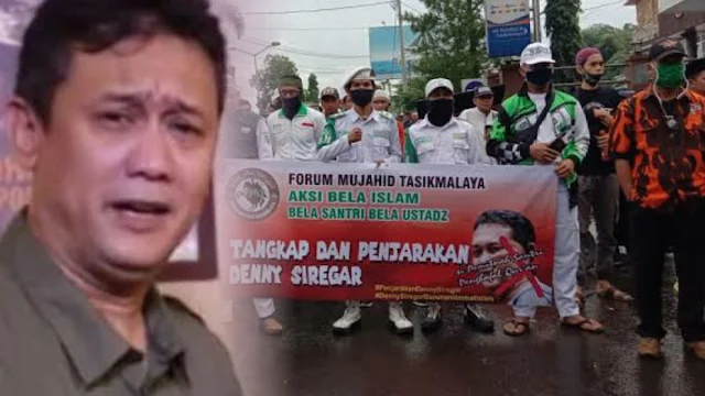 Didemo dan Dipolisikan Forum Mujahid Tasik, Denny Siregar Bilang "Kadrun Ngamuk", #TangkapDennySiregar Jadi Trending Twitter