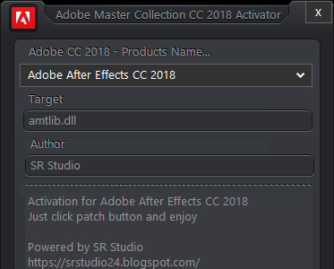 Adobe Master Collection CC 2018 Activator