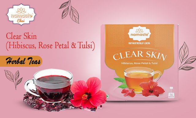 Herbal teas for clear skin