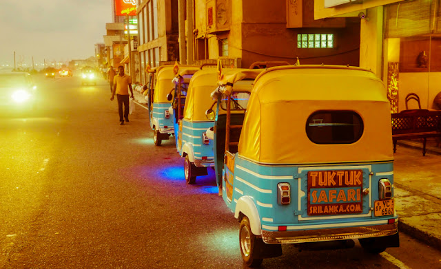 Tuk Tuk Safari is a fun way to tour the streets of Colombo 