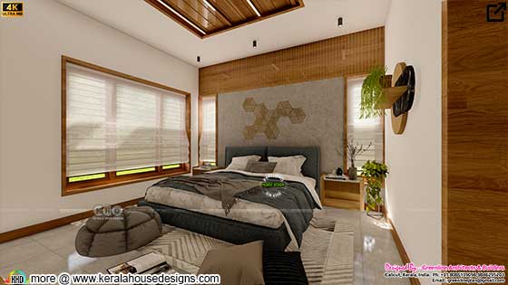 Modern bedroom interiors