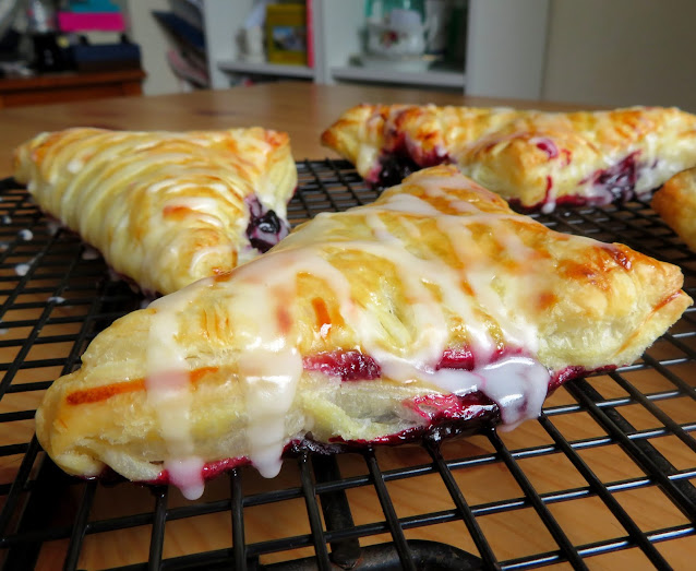 Lemon Blueberry Turnovers