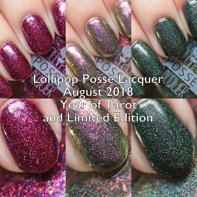 Lollipop Posse Lacquer August 2018 Year of Tarot and Limited Edition