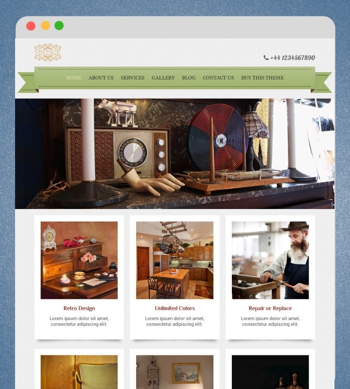 iRibbon Pro 2 (Premium Retro Vintage WordPress Theme)