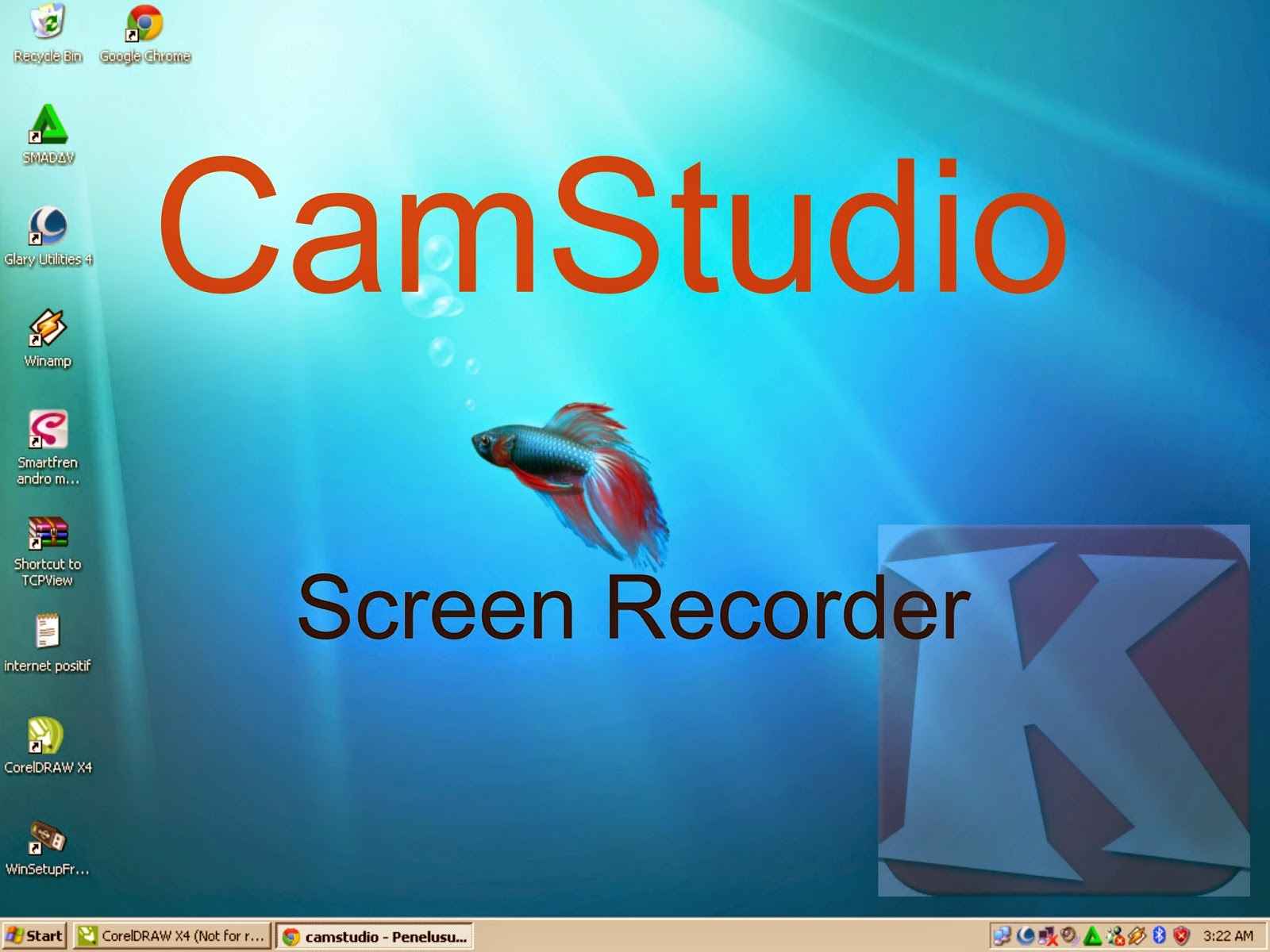 Rekam layar Komputer anda dengan CamStudio