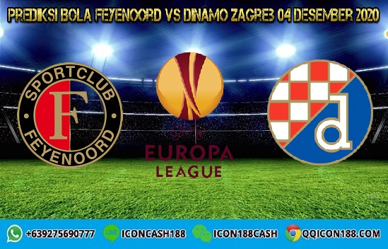 Prediksi Skor Feyenoord Vs Dinamo Zagreb 04 Desember 2020