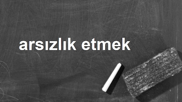 arsızlık etmek