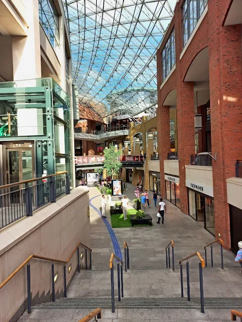 Victoria Square shopping centre in Belfast