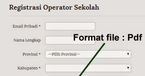 Contoh Surat Tugas Registrasi Operator Sekolah - 28 images 