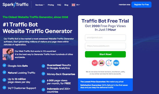 Generator Traffic Website