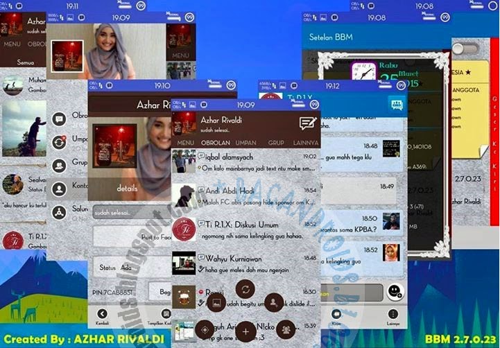download BBM Mod Path Style Floating Menu With Time Color 2.7.0.23 