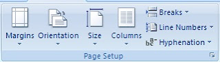 fungsi menu dan ikon pada microsoft word 2007 beserta gambarnya