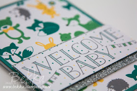 Hello Baby Card - Project Life Cards to the Rescue!