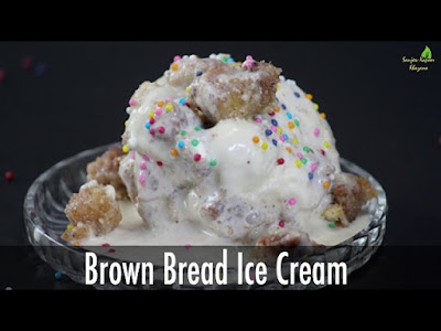 Brown Bread Ice-cream Recipe - Taste.com.au