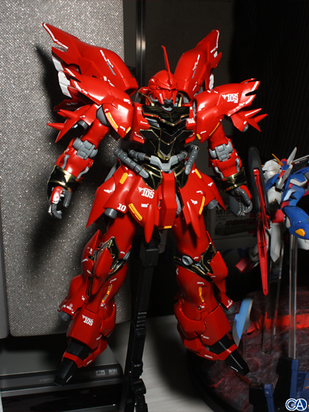 Sinanju with decals and stickers Can't wait for the Sinanju to come out