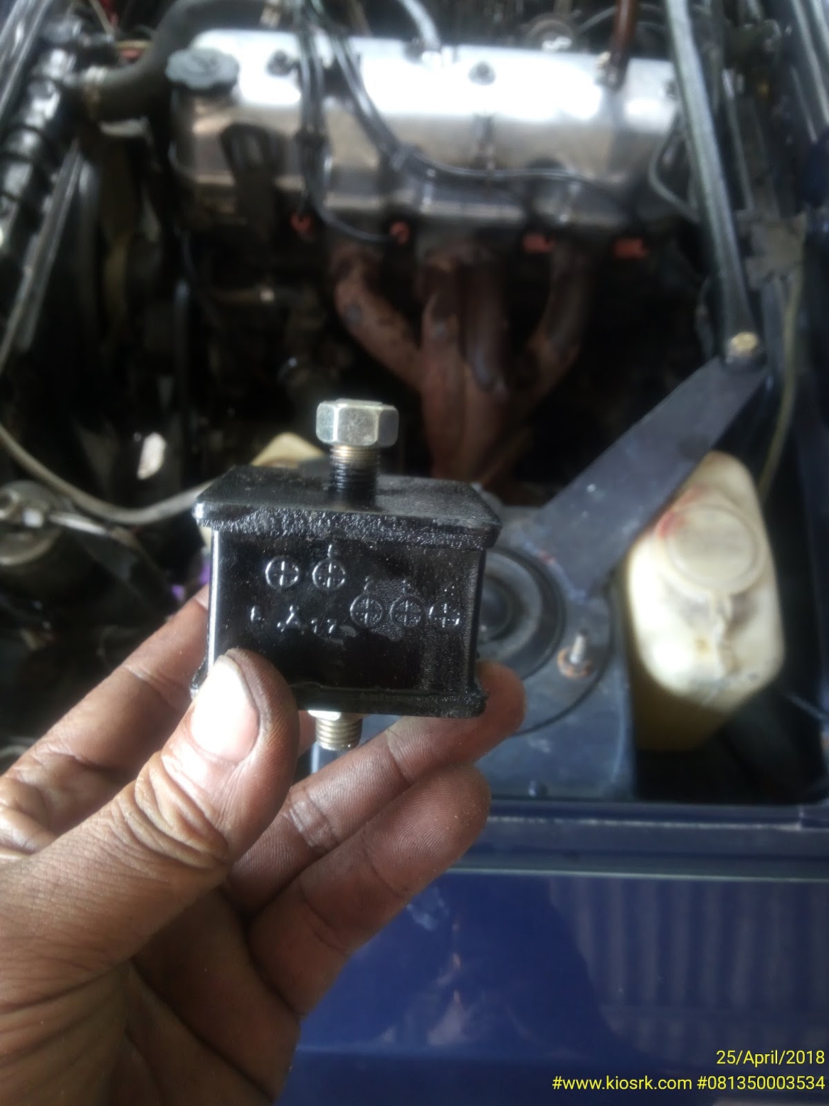 Cara Ganti Engine Monting Mazda MR90 Dan Mazda Vantrend Perawatan