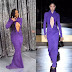  Chloe Bailey Wearing purple LaQuan Smith FW23 RTW to "Renaissance: A Film By Beyoncé" premiere in Los Angeles 