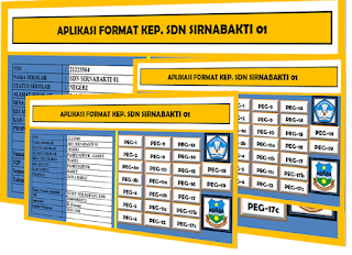 Aplikasi Administrasi Kepala Sekolah Dan Guru Kepegawaian Format Excel