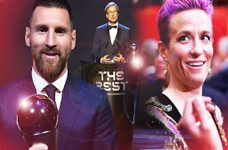 1- Lionel Messi and Megan Rapinoe become FIFA Player of the Year